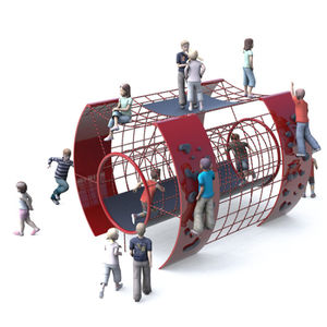 playground climbing structure / with trampoline