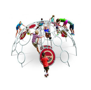 playground climbing structure / with trampoline