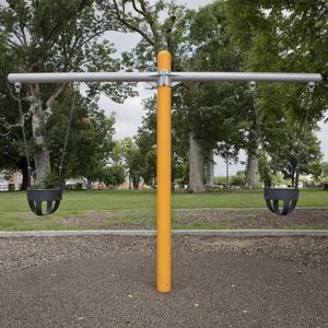 galvanised steel swing