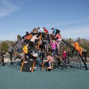 Playground zipline - ZipKrooz® EN - Design 3842 - LANDSCAPE