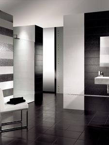 indoor tile / wall / ceramic / polished