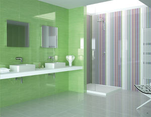 indoor tile / bathroom / floor / ceramic