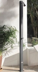 galvanized steel garden shower