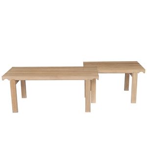 contemporary garden bench