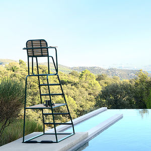 teak umpire chair