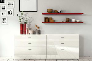 wall-mounted sideboard