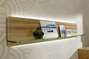 wall-mounted shelves