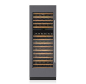 built-in wine cabinet
