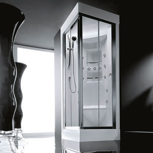 corner hydromassage cabin