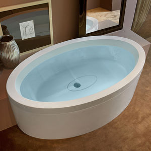 oval bathtub