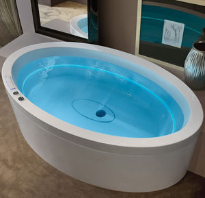 oval bathtub