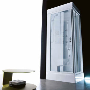 corner hydromassage cabin