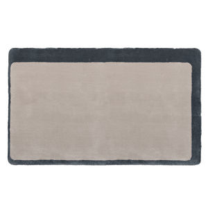 contemporary rug / plain / wool / viscose