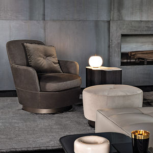 contemporary armchair / fabric / metal / by Rodolfo Dordoni