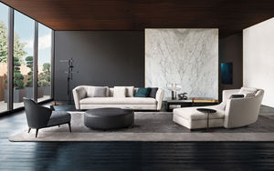 modular sofa / corner / semicircular / contemporary
