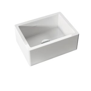 single-bowl kitchen sink