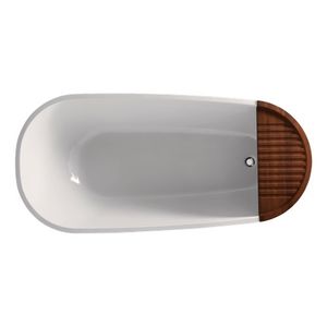 oval bathtub