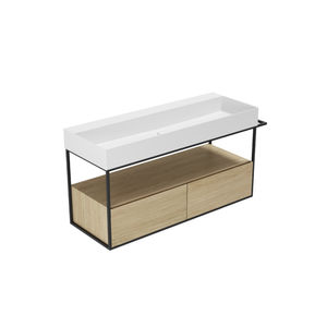 painted metal washbasin stand