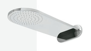 wall-mounted shower head