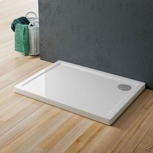 angled shower base