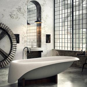 oval bathtub