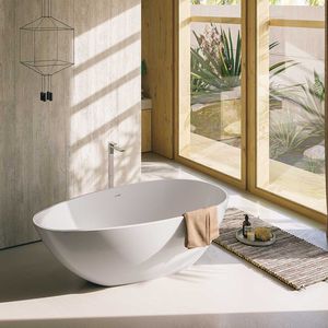oval bathtub