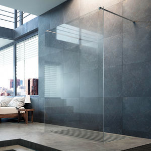 fixed shower screen
