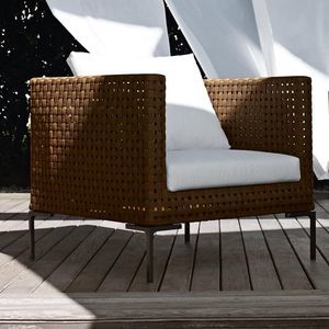 contemporary armchair / polypropylene / fabric / by Antonio Citterio