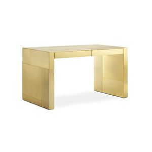 Contemporary desk - ADELCHI - Giorgio Armani Casa - steel