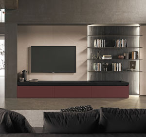 contemporary TV wall unit
