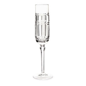 crystal champagne flute