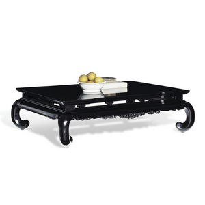 classic coffee table / wooden / square