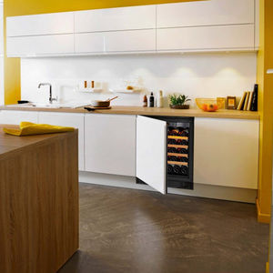 built-in wine cabinet