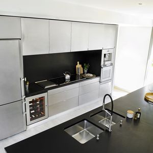built-in wine cabinet