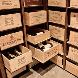commercial wine rack