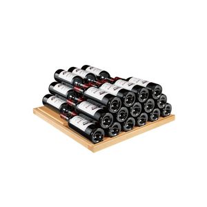 wooden bottle rack