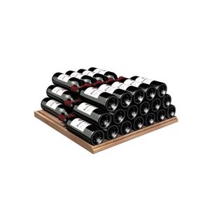 wooden bottle rack