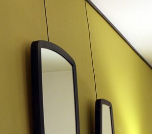 wall-mounted mirror