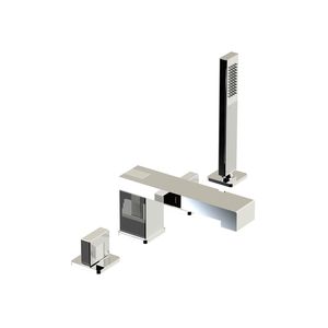 double-handle shower mixer tap