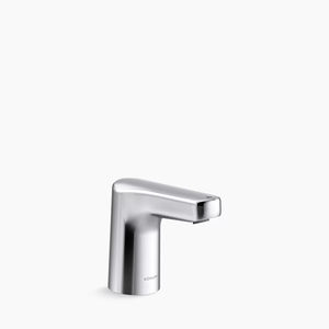 Washbasin mixer tap - Strayt™ - Kohler - countertop / chrome-plated ...