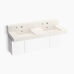 wall-mounted washbasin