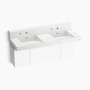 wall-mounted washbasin