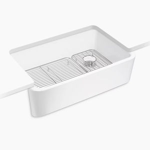 single-bowl kitchen sink