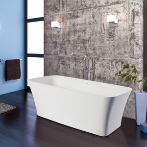 free-standing bathtub
