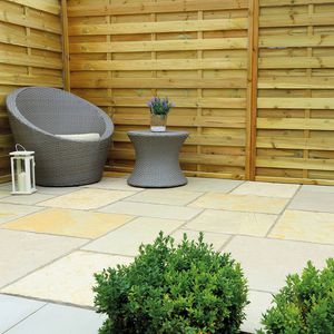 limestone paving slab