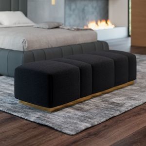 contemporary bed bench