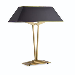 table lamp / contemporary / brass / painted metal