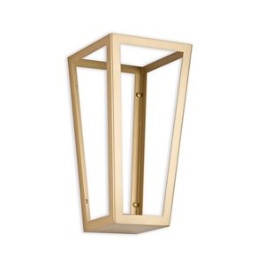 traditional wall light / steel / glass / LED