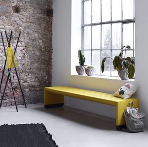 contemporary upholstered bench