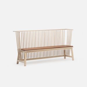 contemporary public bench